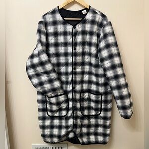 Levi Strauss & Co Long Insulated Quilted Overcoat